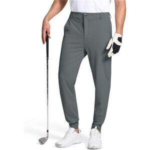 Men's Golf Joggers Pants Slim Fit Stretch Sweatpants for Men with 5 Pockets